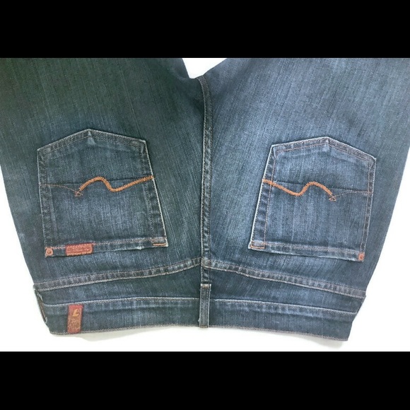 7 For All Mankind Jeans Bootcut Pre-Owned - Picture 6 of 6
